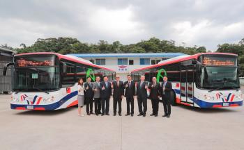 Gobierno taiwanés donará dos buses eléctricos como parte de plan piloto